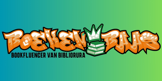 Logo Boekenbaas bookfluencer van de Bibliotheek Bibliorura